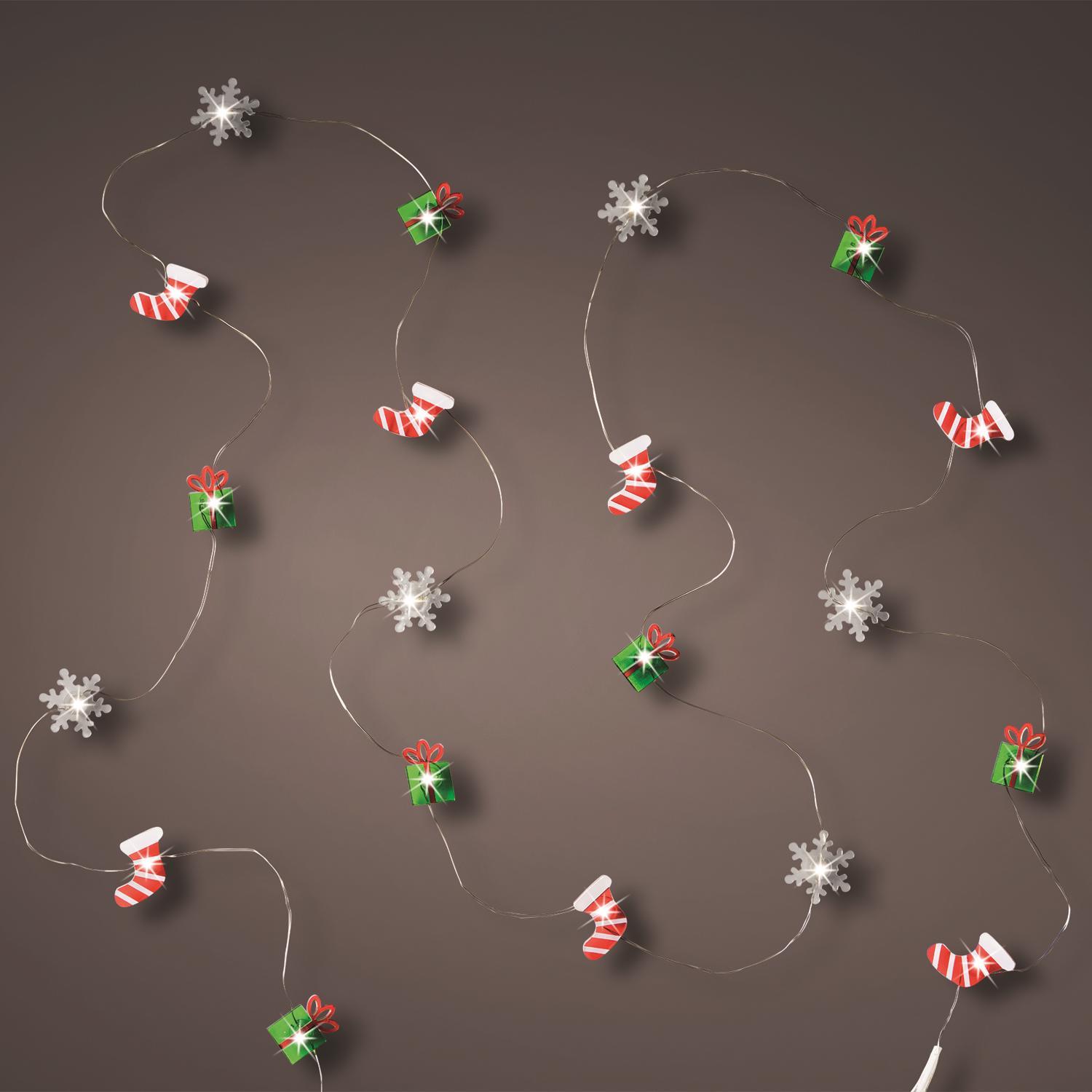 Celebrations LED Micro Dot/Fairy Clear/Warm White 20 ct Novelty Christmas Lights 6.2 ft.