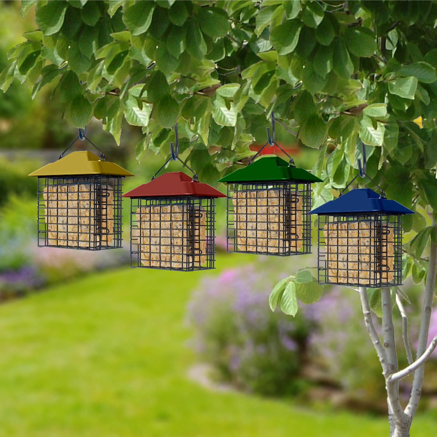 Woodlink Plastic/Steel Suet Cage Double Suet Basket (ASSORTED COLORS