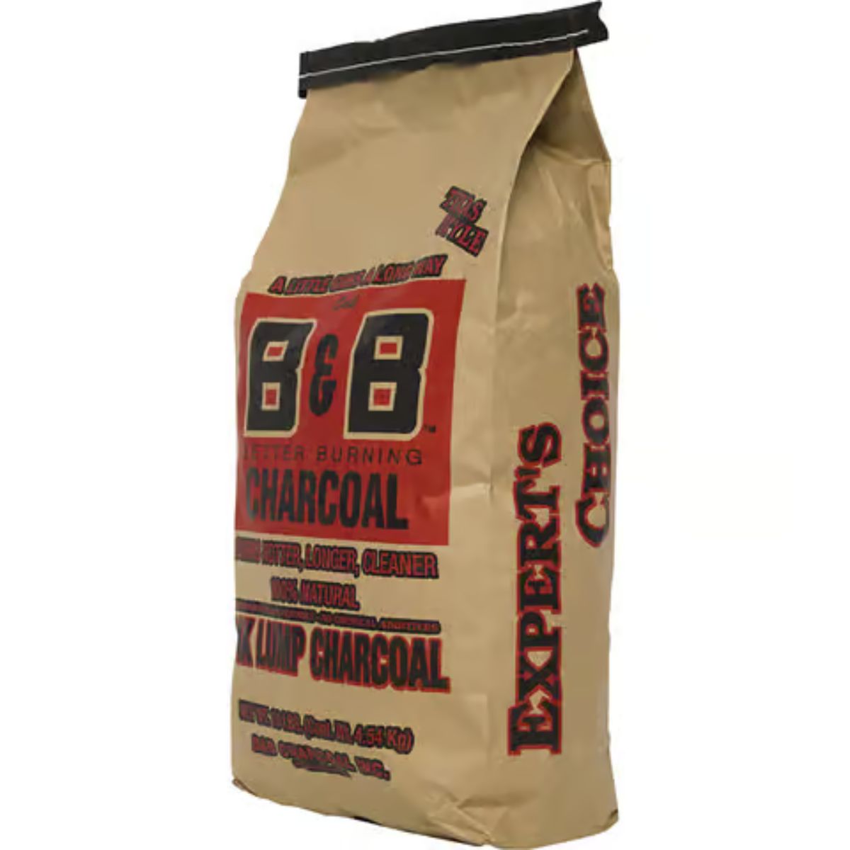 B&B Charcoal All Natural Oak Lump Charcoal 10 lb.