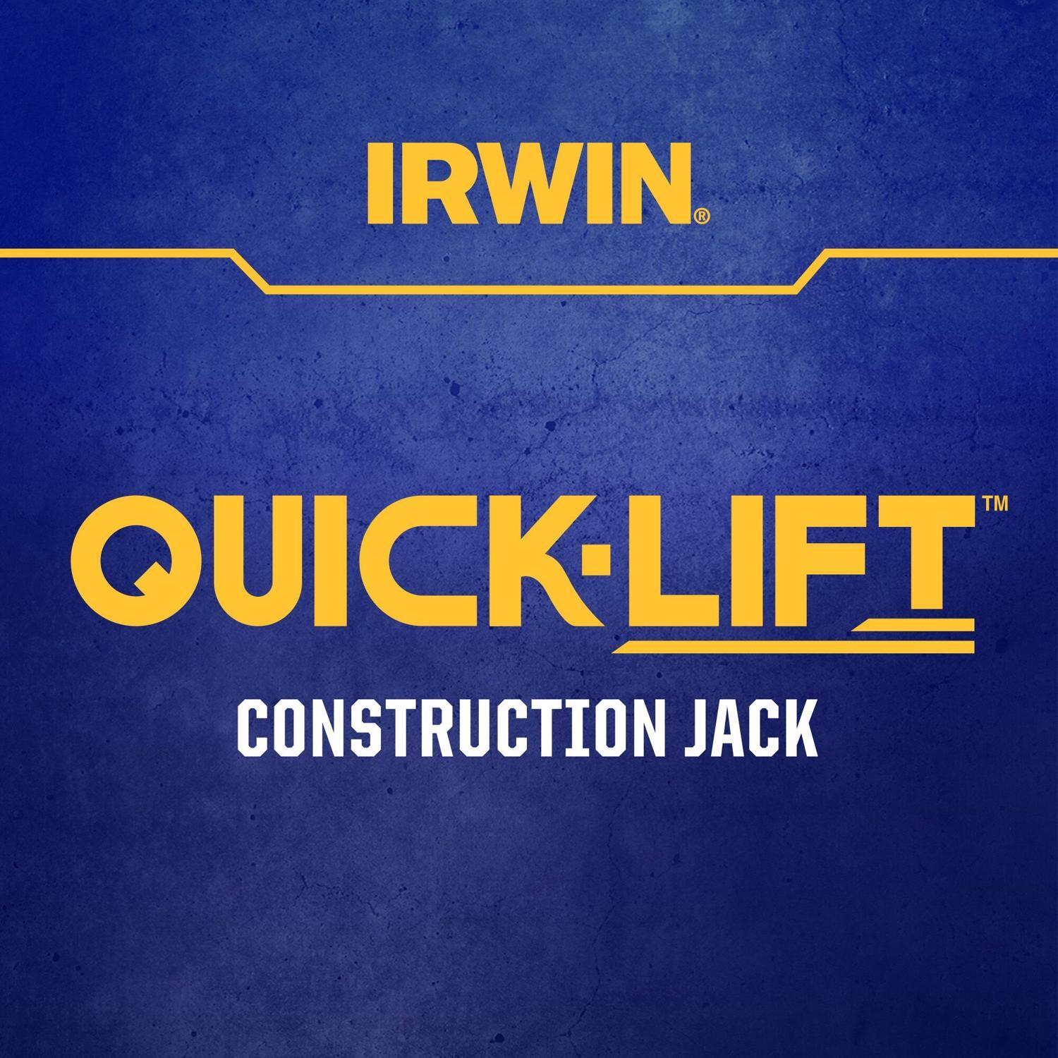 Irwin Quick-Lift Construction Jack 1 pc