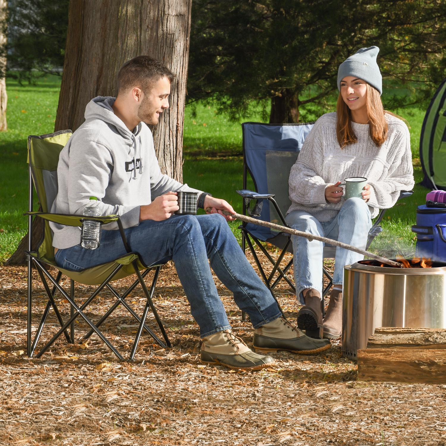 QuikChair Assorted Camping Folding Chair