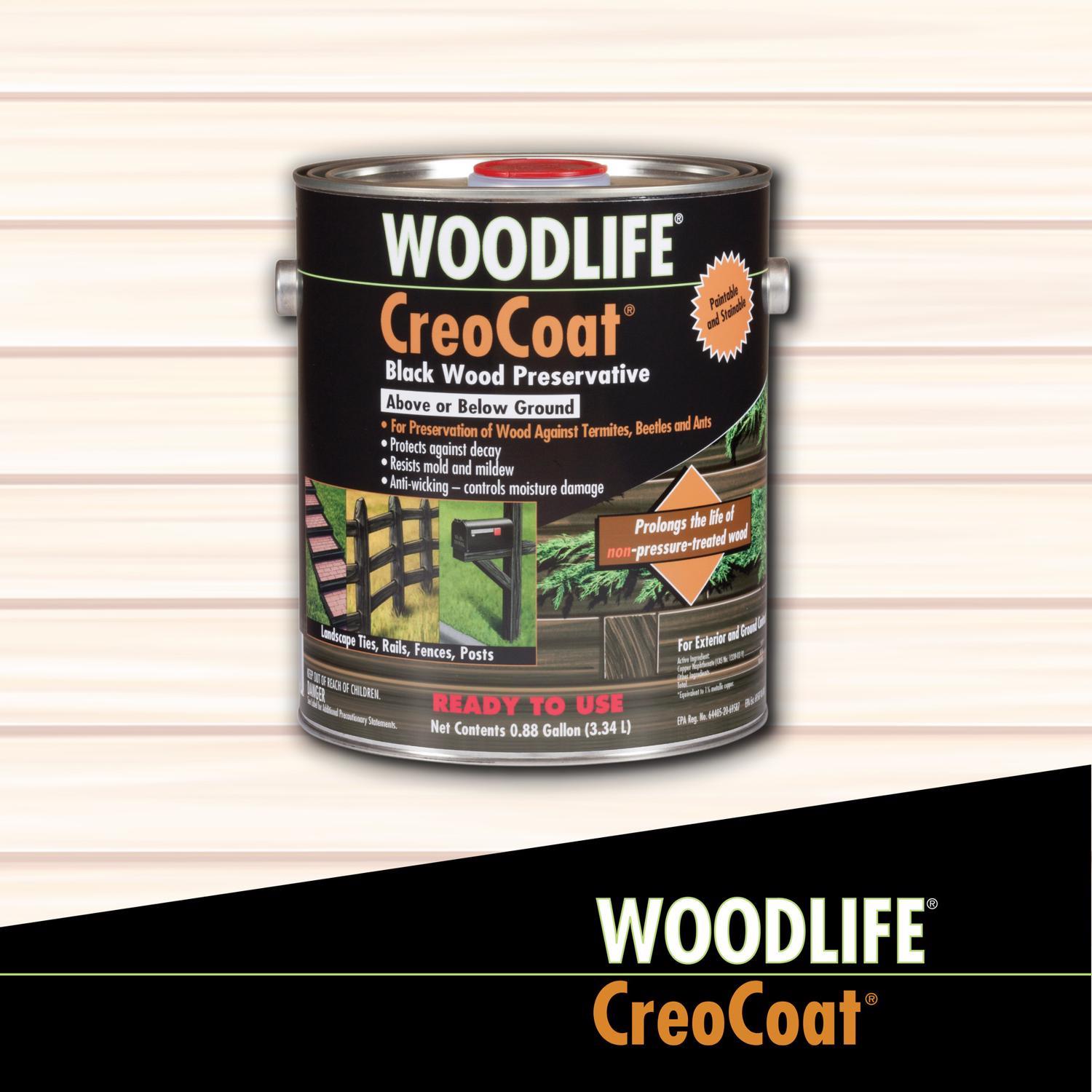 Wolman Woodlife Black Water-Based Wood Preservative 1 gal