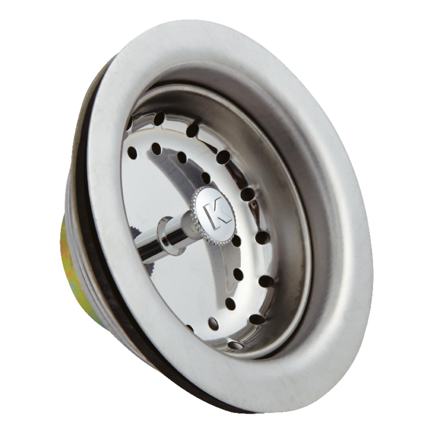 Ace 3-1/2 in. D Stainless Steel Sink Strainer