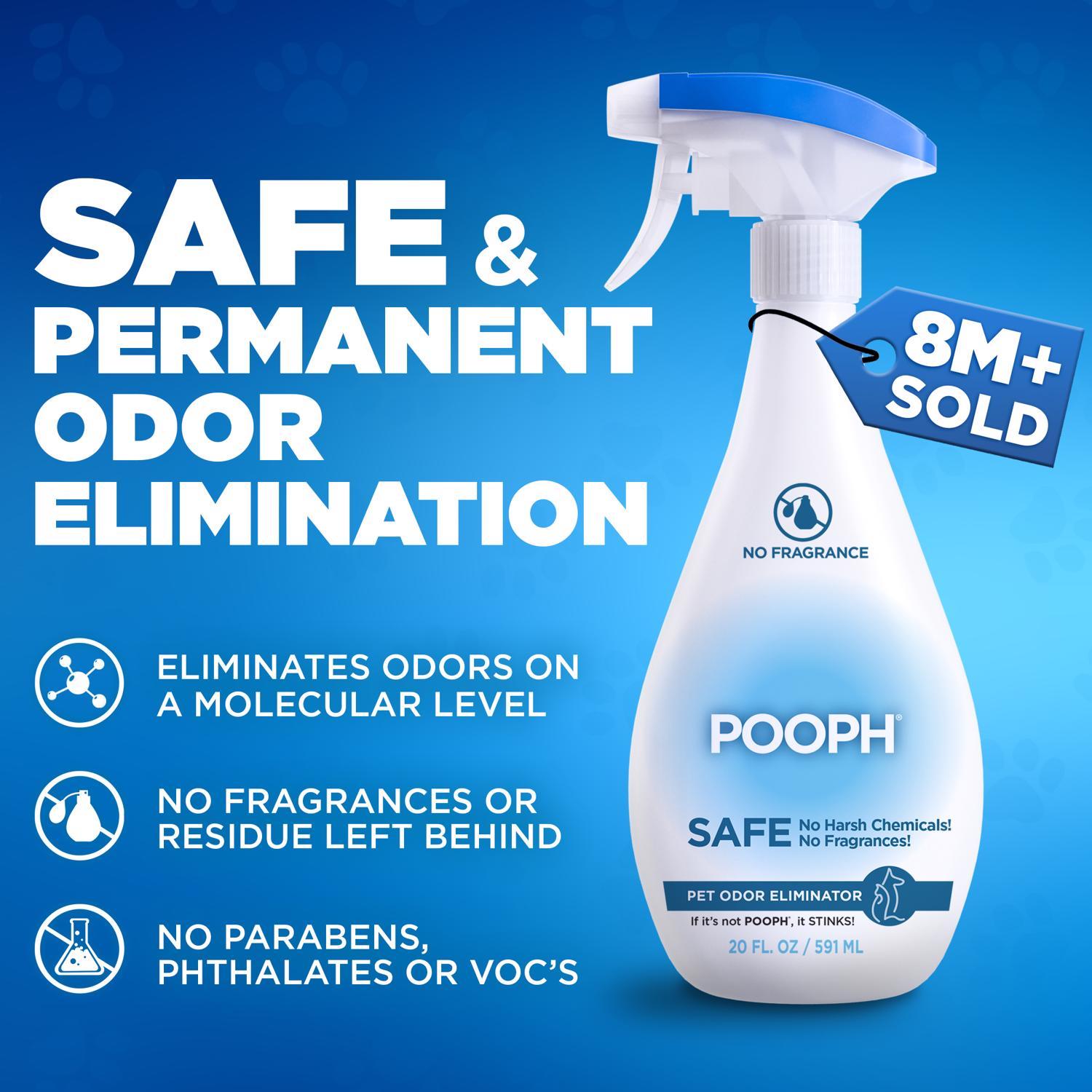 Pooph Pets Liquid Odor & Stain Eliminator 20 oz
