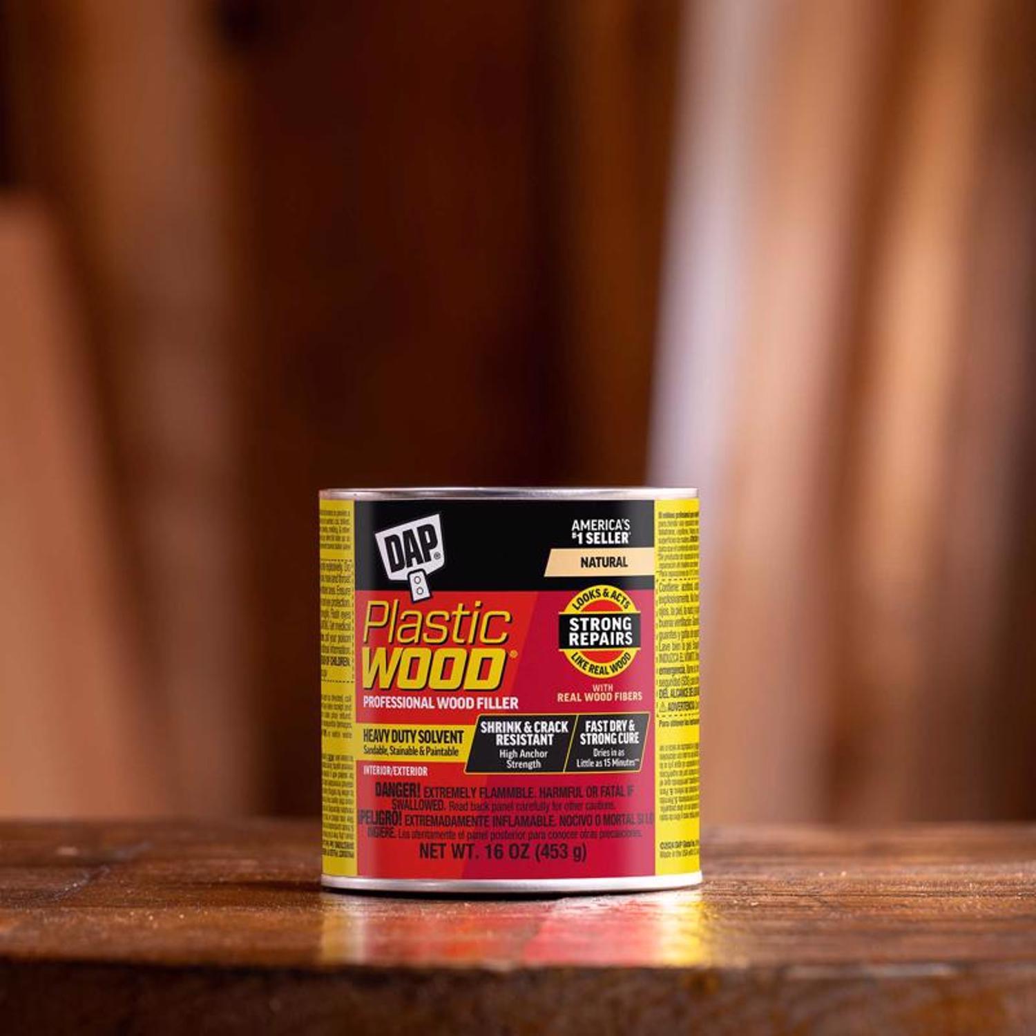 DAP Plastic Wood Natural Wood Filler 16 oz