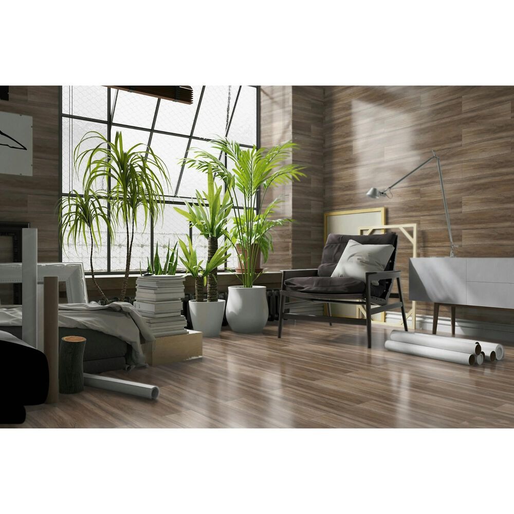 Emser Banzai Rigor Brown 6" x 35" Porcelain Tile