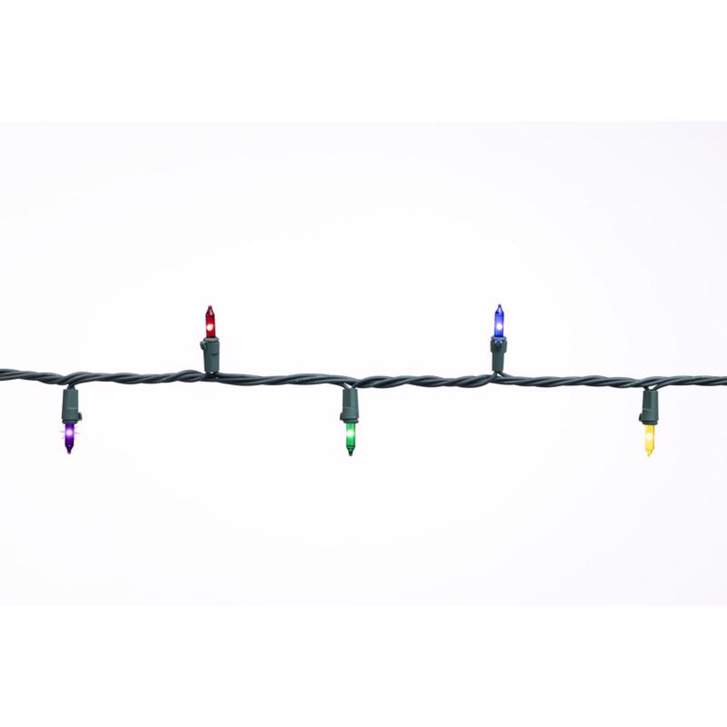 Celebrations Classic LED T5 Multicolored 100 ct String Christmas Lights 24.75 ft.