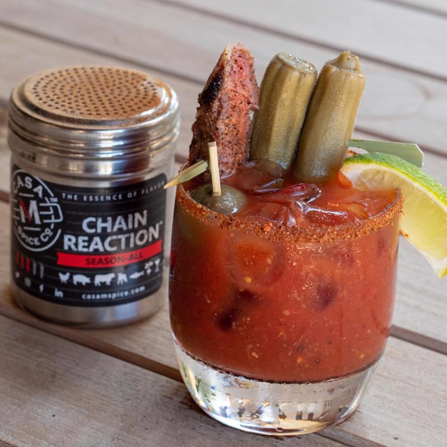 Casa M Spice Co Chain Reaction Season- All Seasoning 5 oz