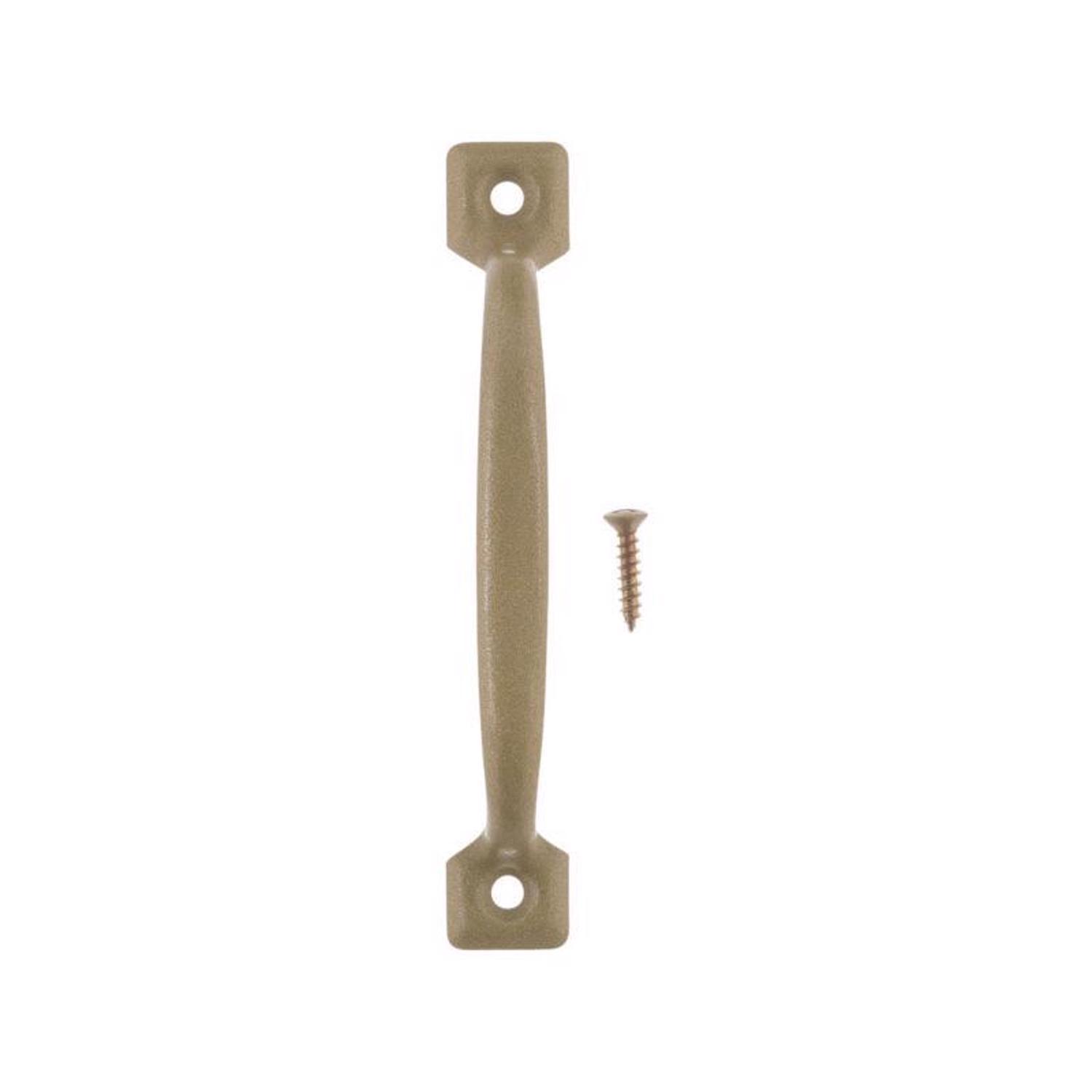 Ace 4.8 in. L Bright Brass Gold Steel Screen Door Pull