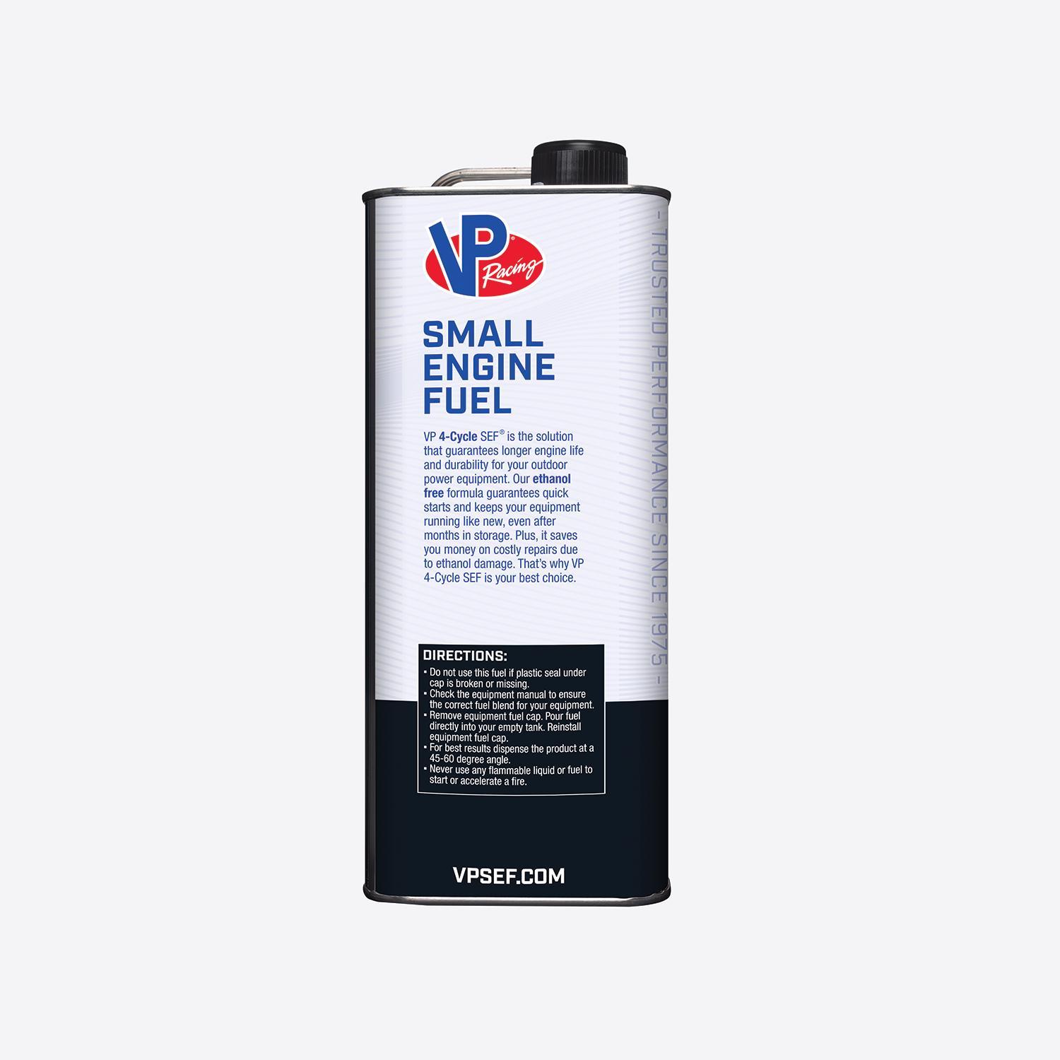 VP Racing Fuels Small Engine Ethanol-Free 4-Cycle Small Engine Fuel 1 gal