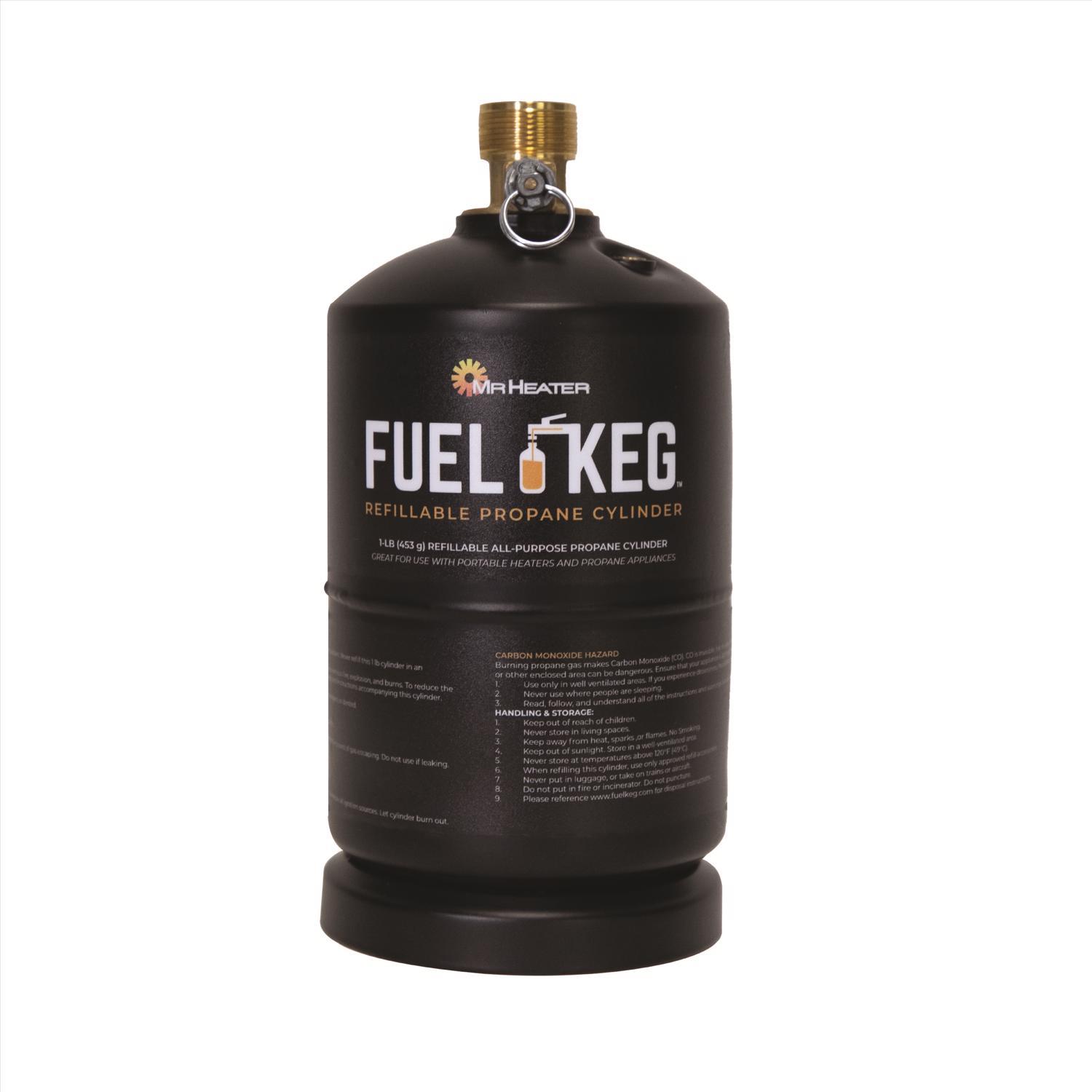 Mr. Heater Fuel Keg 16 oz Brass/Steel Propane Cylinder