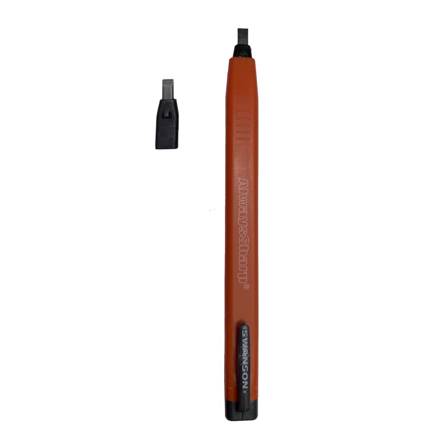 Swanson Always Sharp 0.8 in. L Carpenter Pencil Gray 10 pc