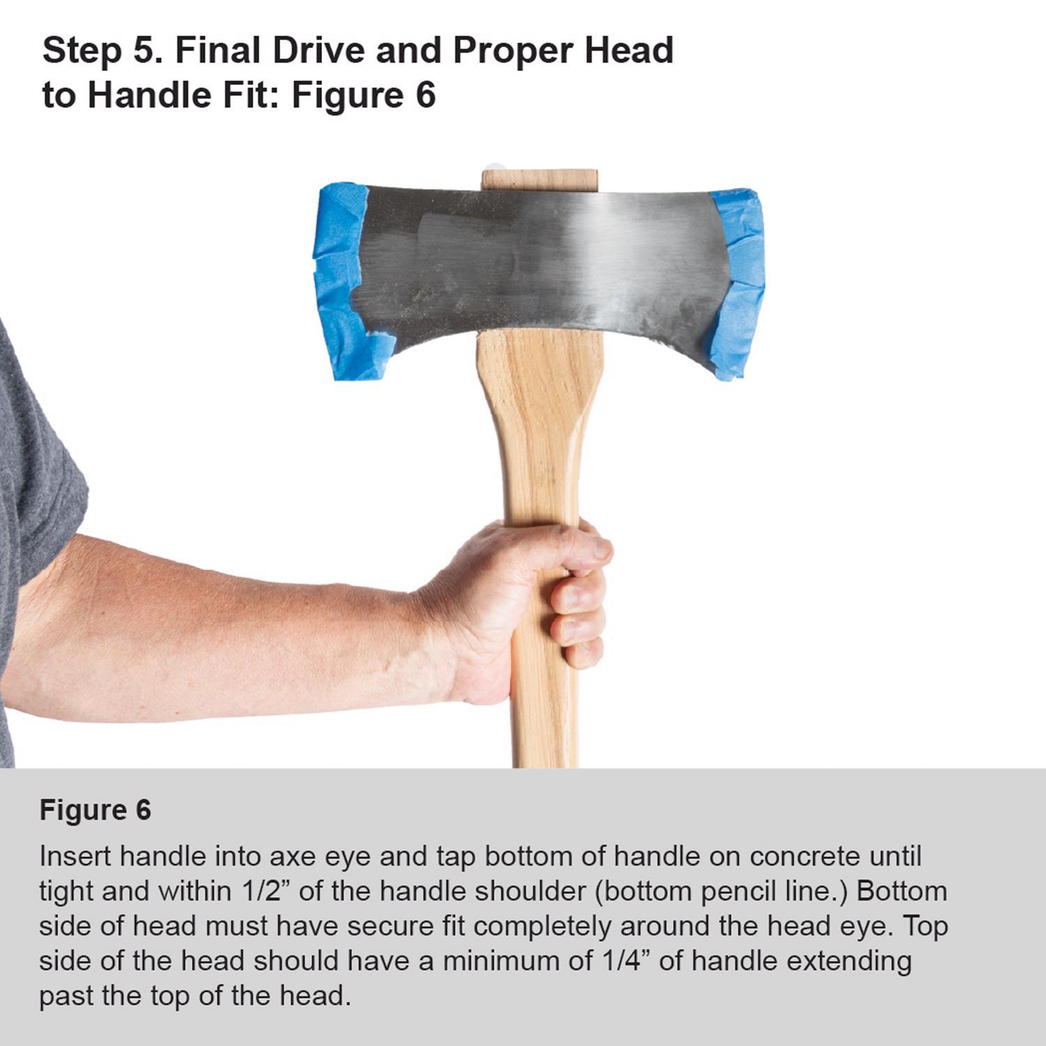 Truper 35 in. Wood Axe Replacement Handle