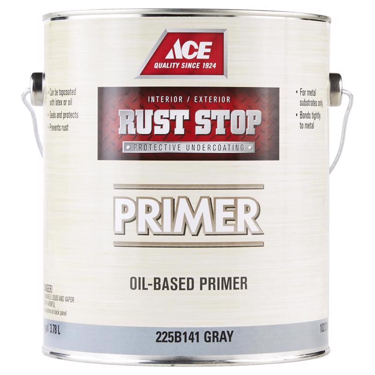 Ace Rust Stop Gray Oil-Based Rust Primer 1 gal