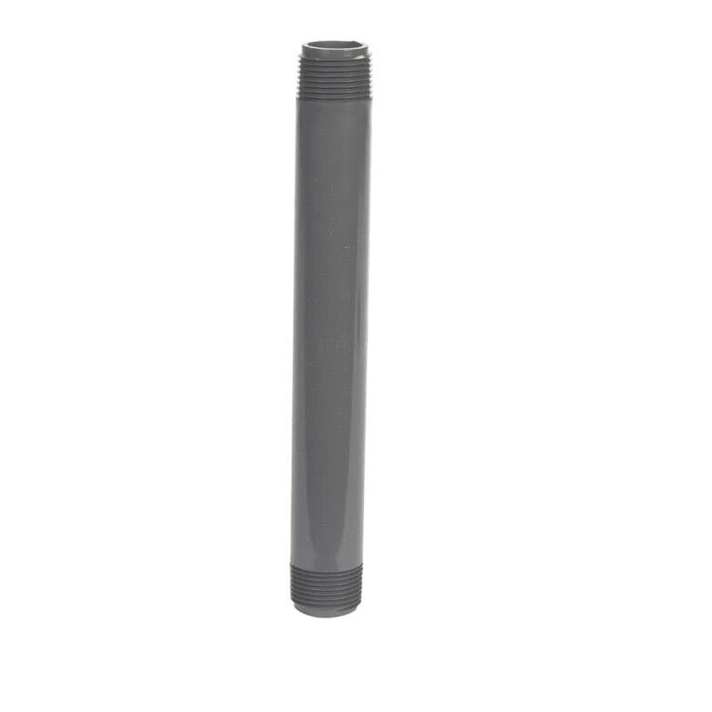 B&K Schedule 80 3/4 in. MIP X 3/4 in. D MIP PVC 8 in. Nipple 1 pk