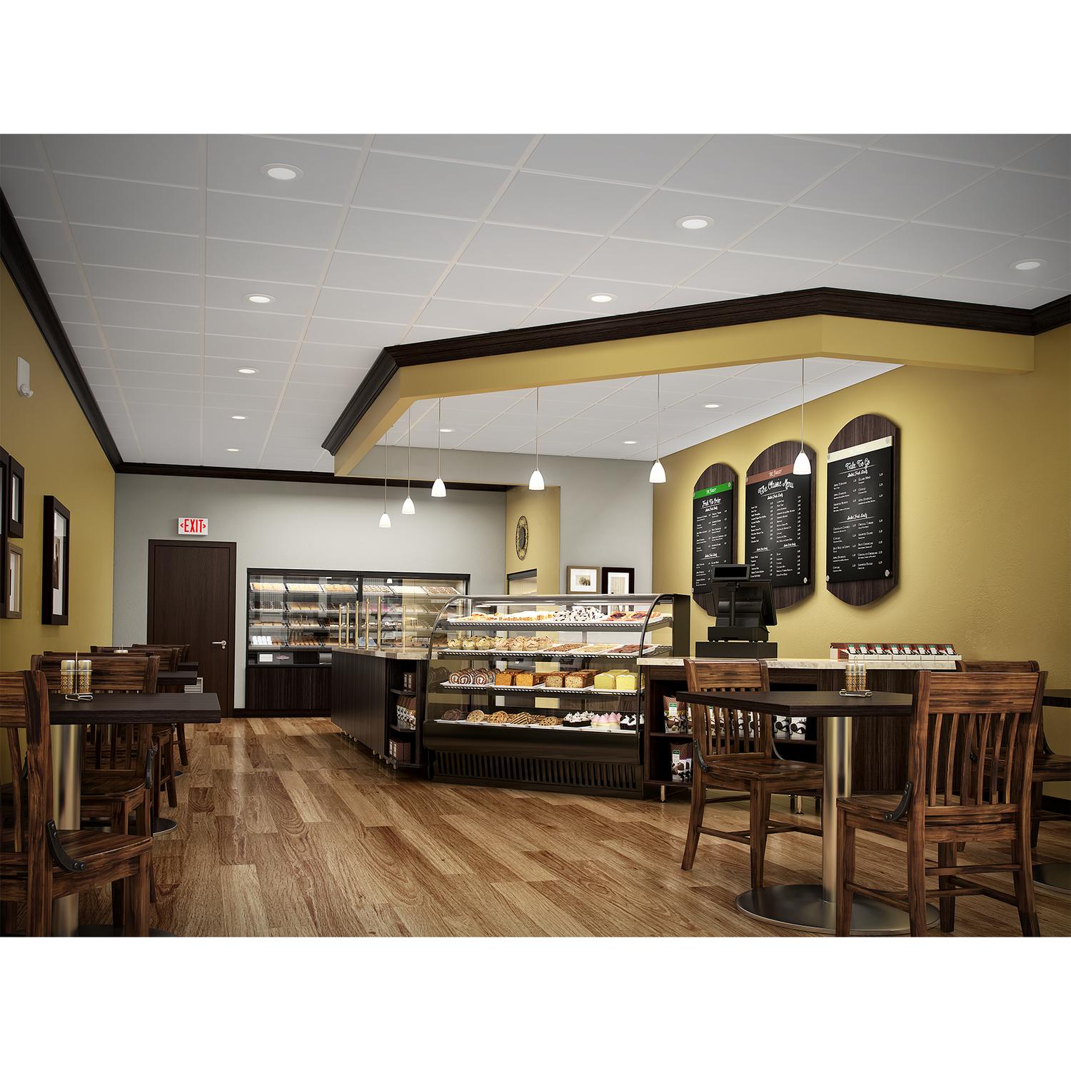 Halo RL4 Series Matte White 4 in. W LED Retrofit Recessed Lighting 8 W
