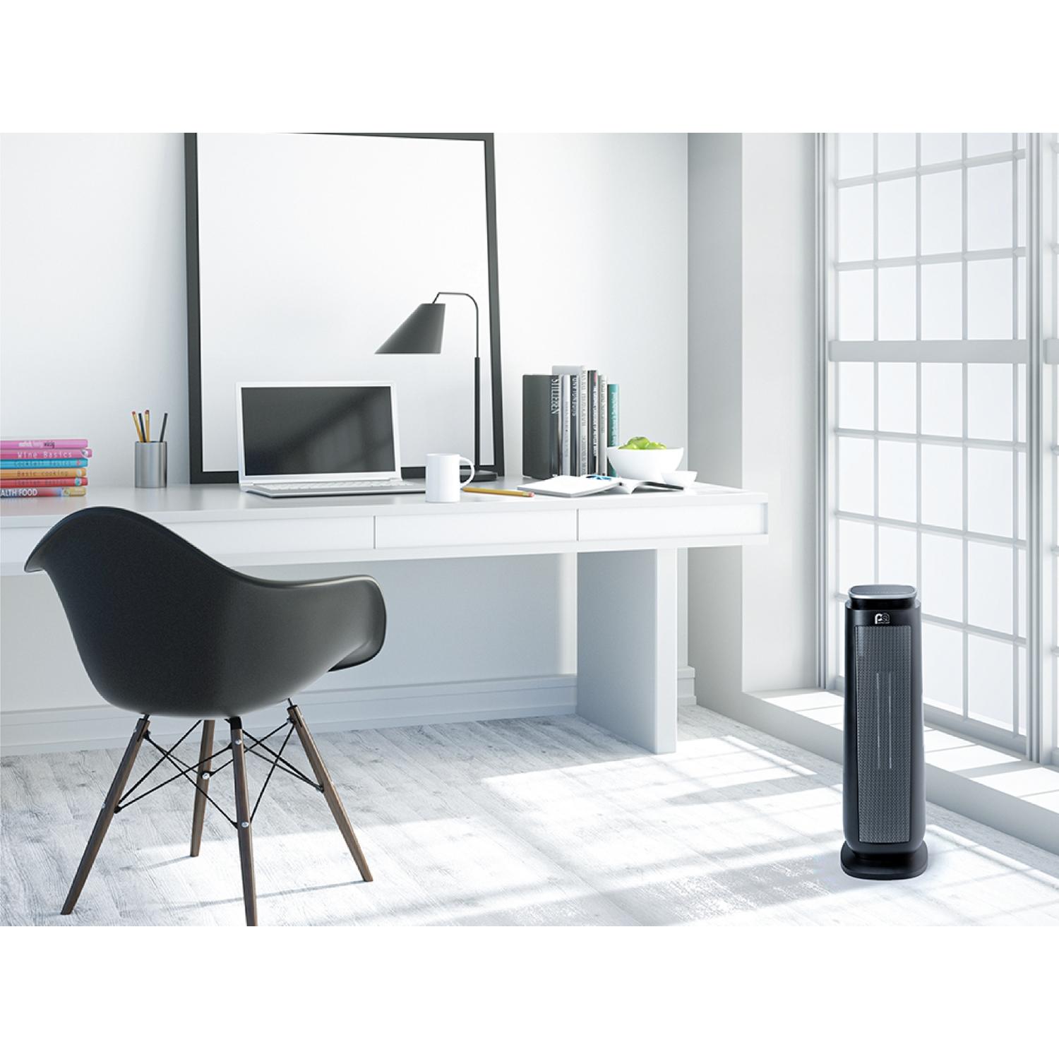 Perfect Aire 128 sq ft Electric Ceramic Tower Space Heater 5120 BTU