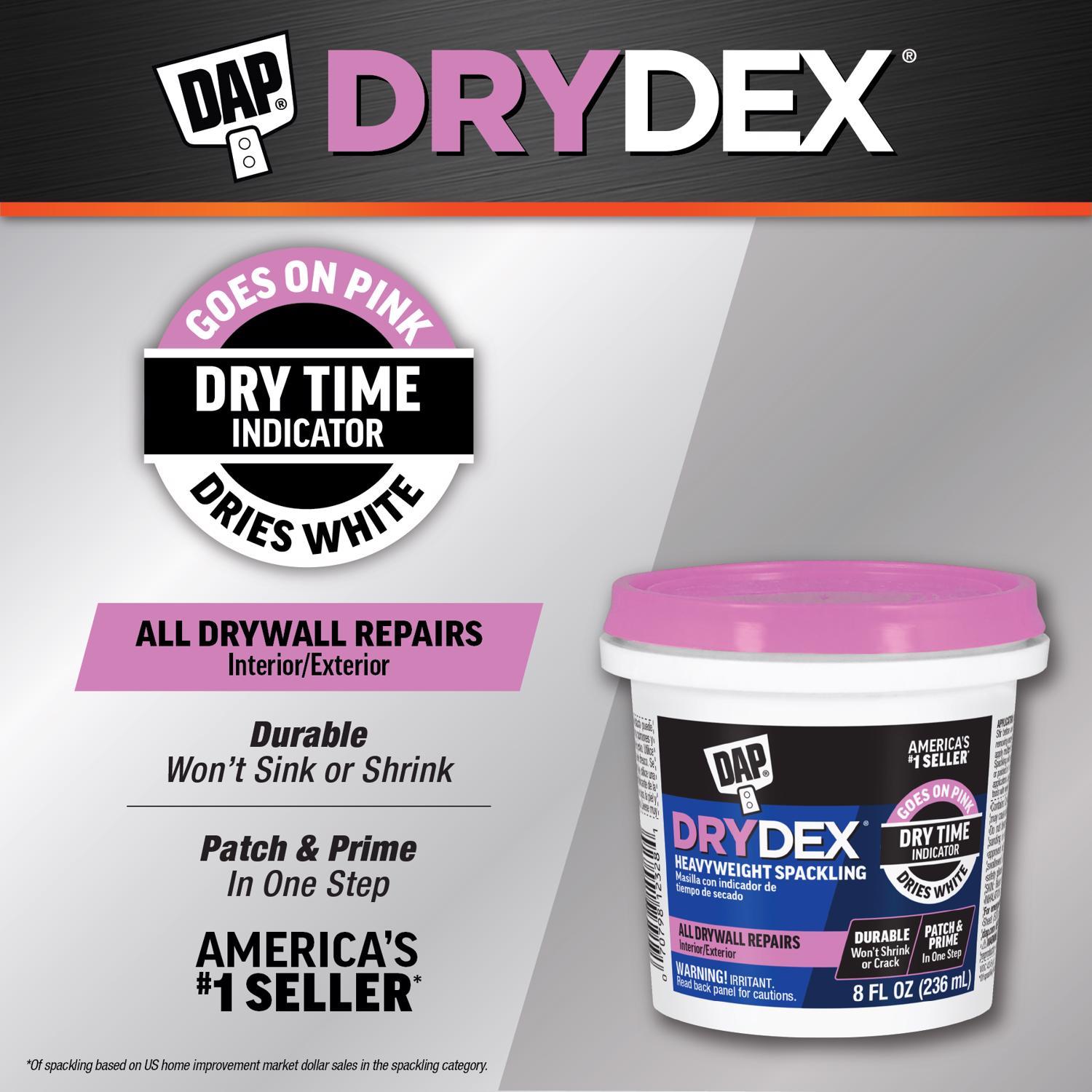 DAP DryDex Ready to Use White Spackling Compound 0.5 pt