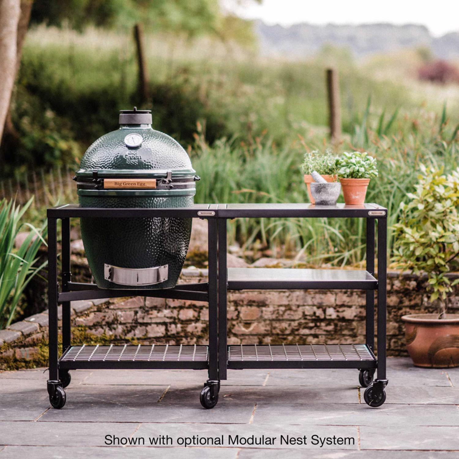 Big Green Egg 18.25 in. Large Charcoal Grill and Smoker Green