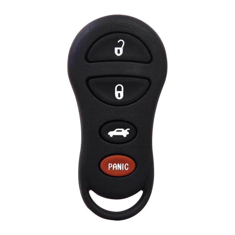 DURACELL Self Programmable Remote Automotive Replacement Key MOPAR GQ43VT17T 4-Button Remote L 