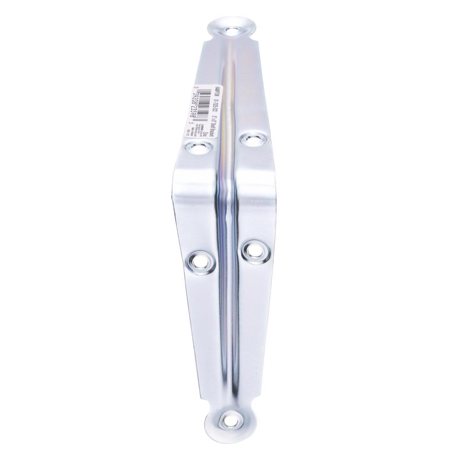 Hampton Steel Bracket 22 Ga. 5 in. L 25 lb