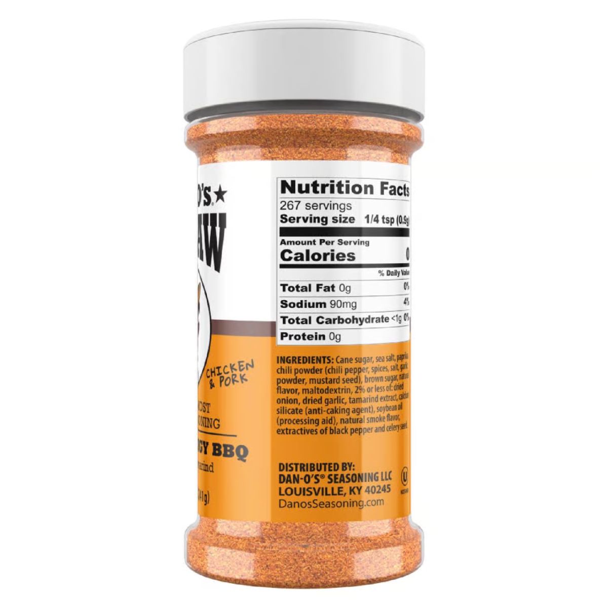 Dan-O's Outlaw Sweet & Tangy BBQ Seasoning 8.5 oz.