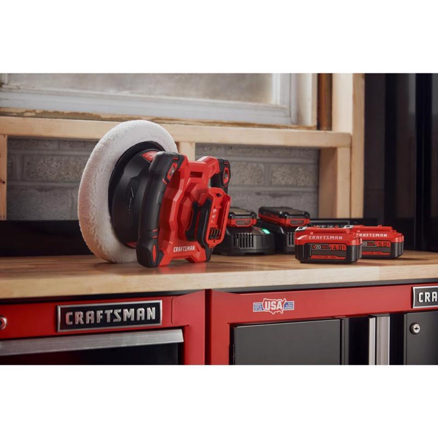 CRAFTSMAN V20 Cordless 10 in. Polisher