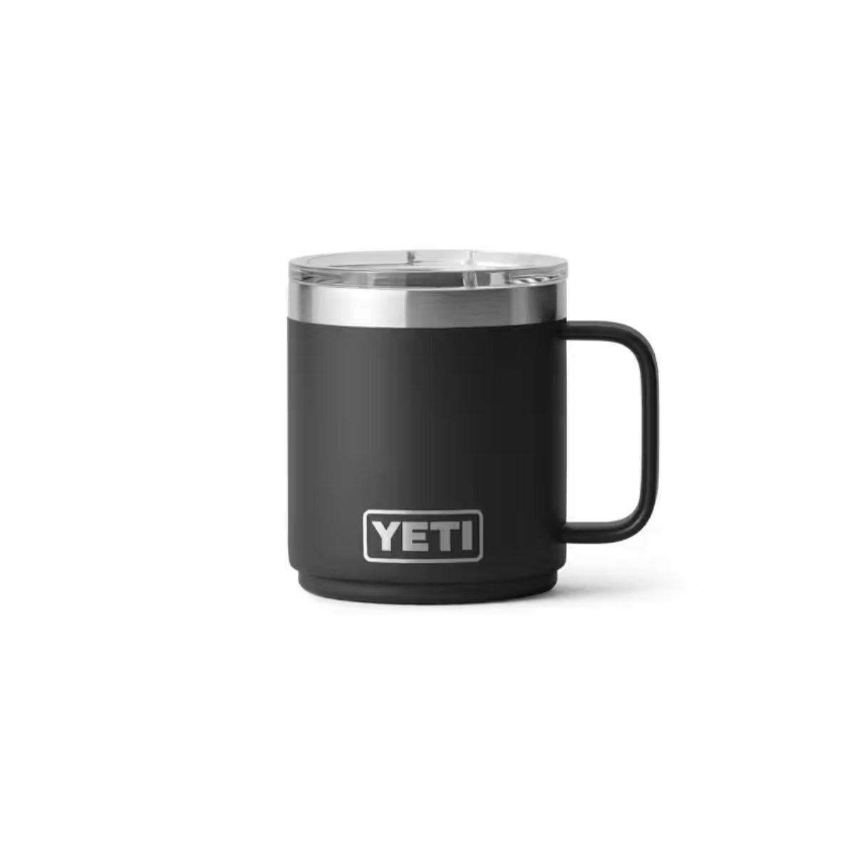 YETI Rambler 10 oz. Mug Black BPA Free Ceramic Lined 
