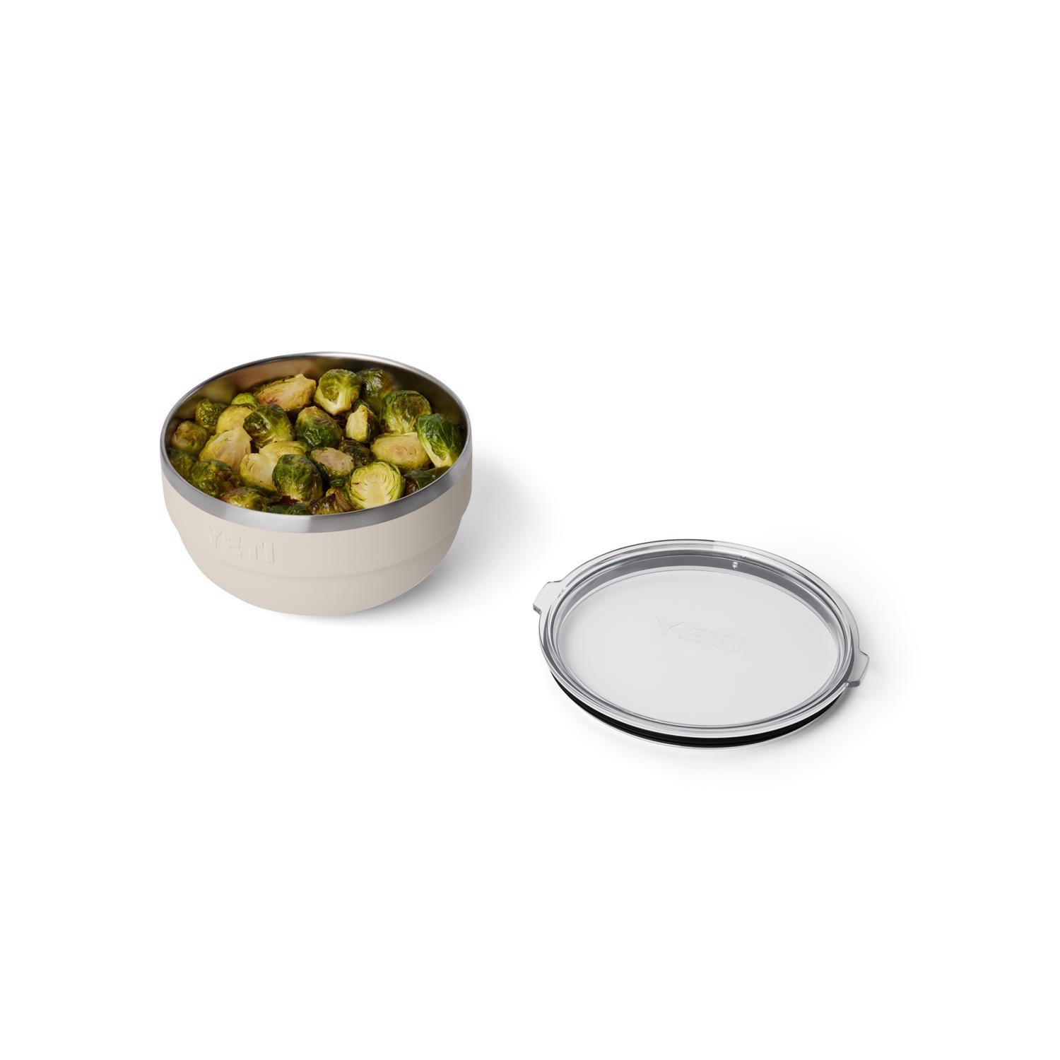 YETI Rambler 2 qt Stainless Steel Cape Taupe Bowl with Lid 1 Piece