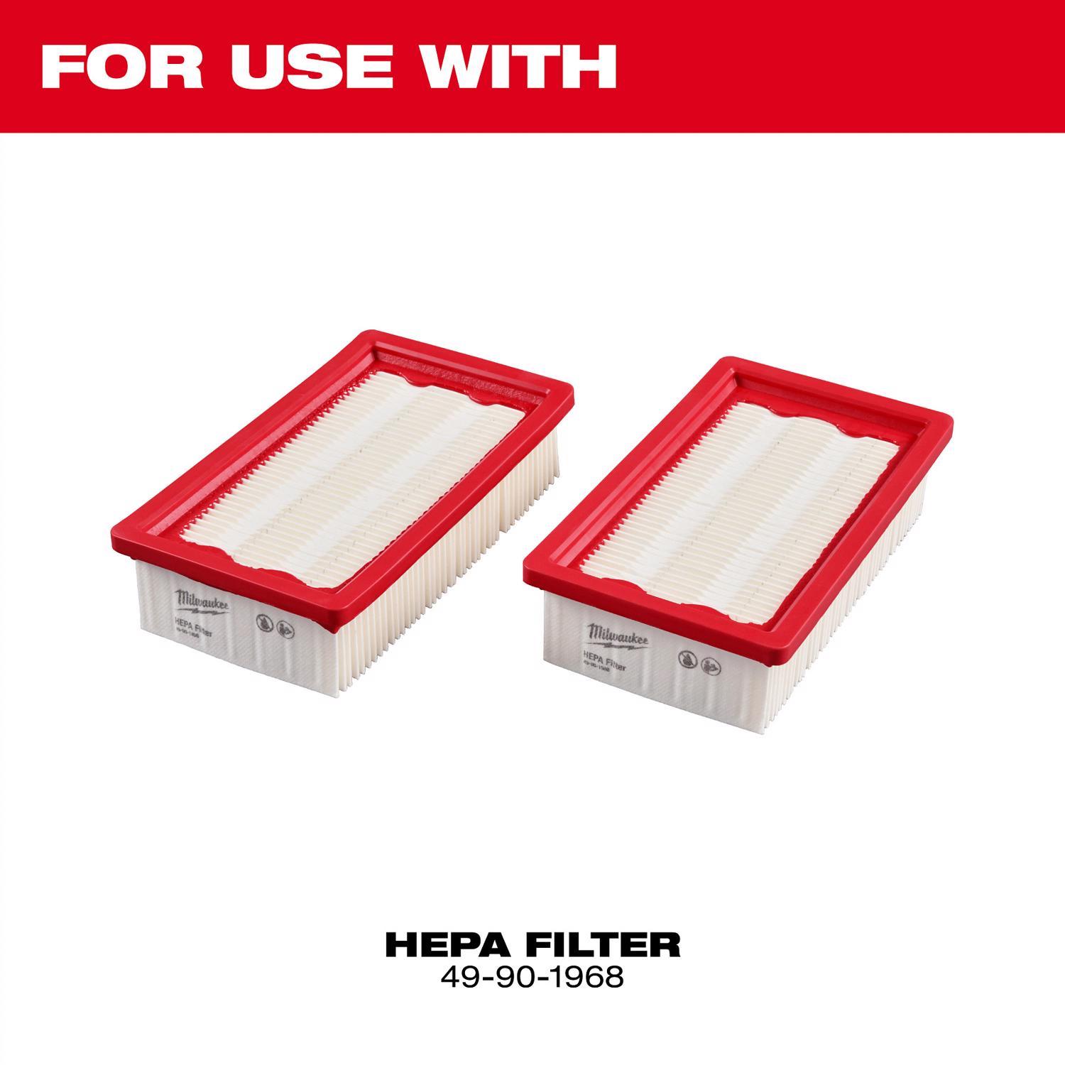 Milwaukee Wet/Dry Vac Filter Attachment 1 pc