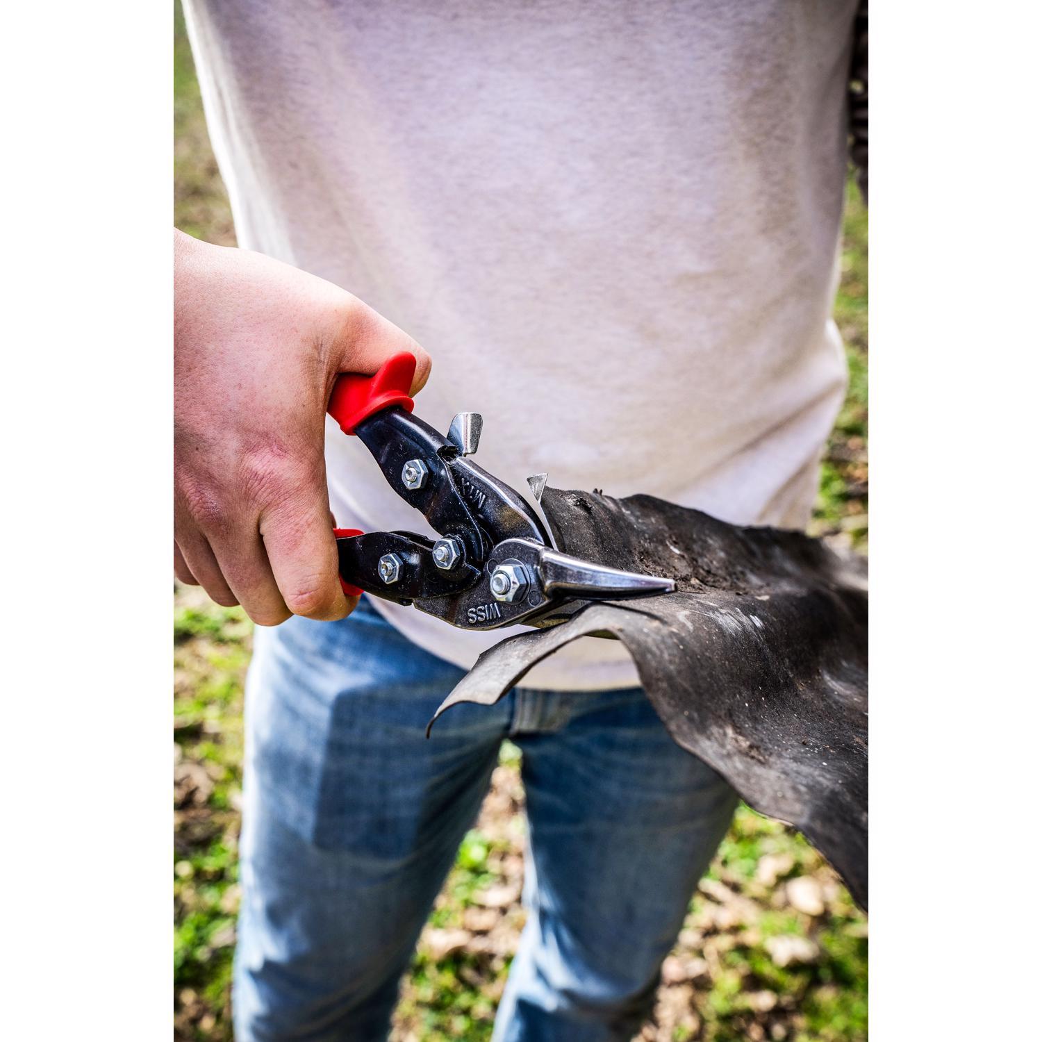 Crescent Wiss 9-3/4 in. Stainless Steel Left Compound Action Aviation Snips 18 Ga. 1 pk