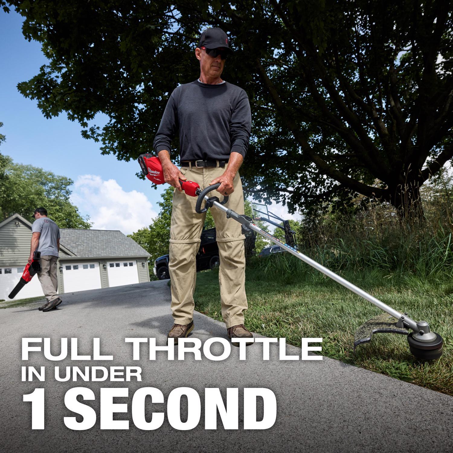 Milwaukee M18 FUEL 3031-21 16 in. 18 V Battery Trimmer and Blower Combo Kit (Battery & Charger)