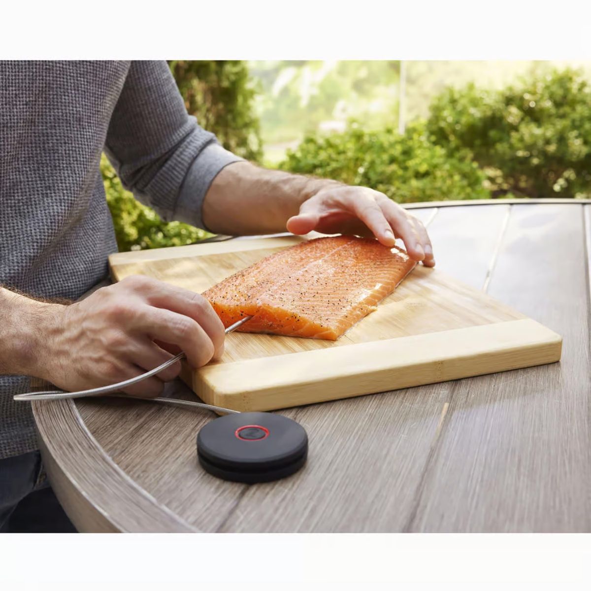 Weber Smart Probe and Grate Sensor WiFi Enabled Bluetooth Enabled Probe Thermometer