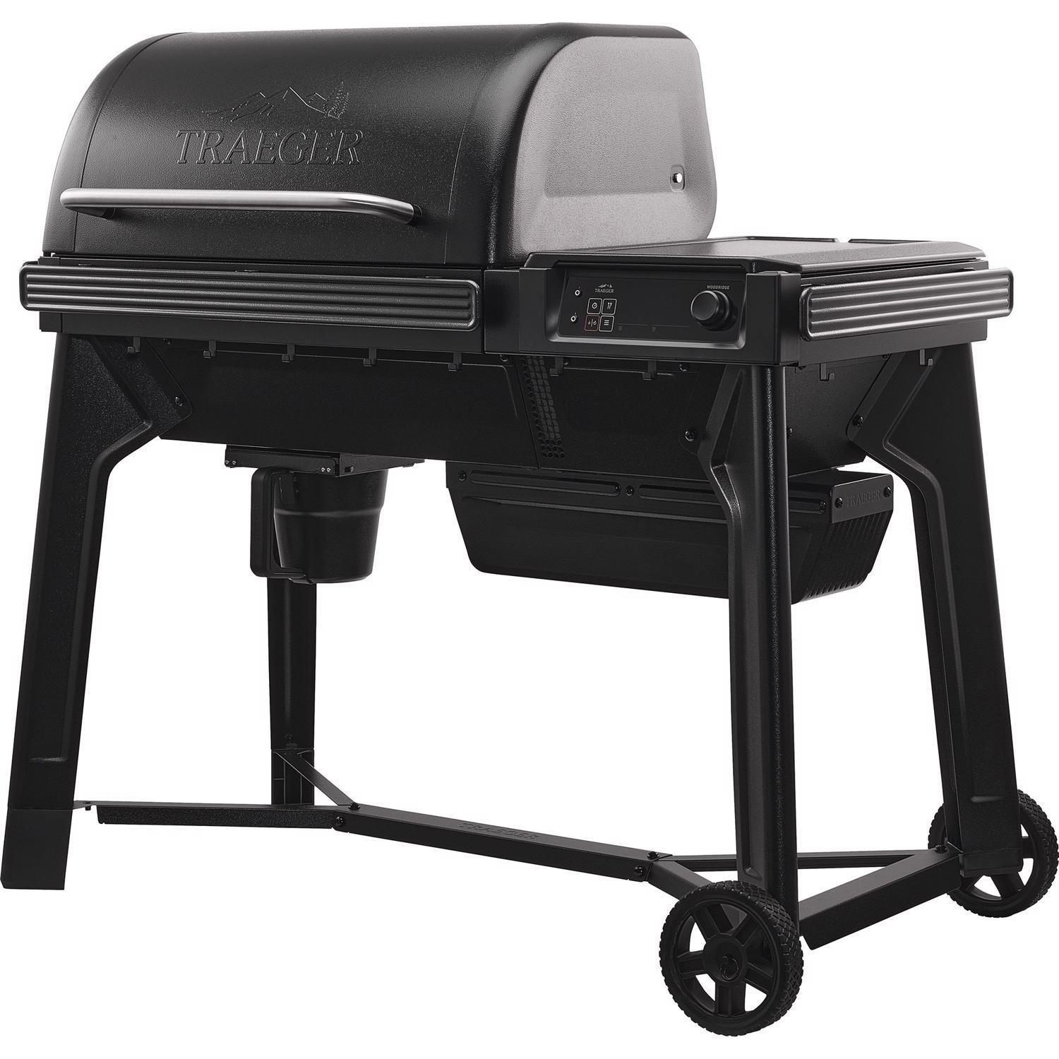 Traeger Woodridge Wood Pellet WiFi Grill Black