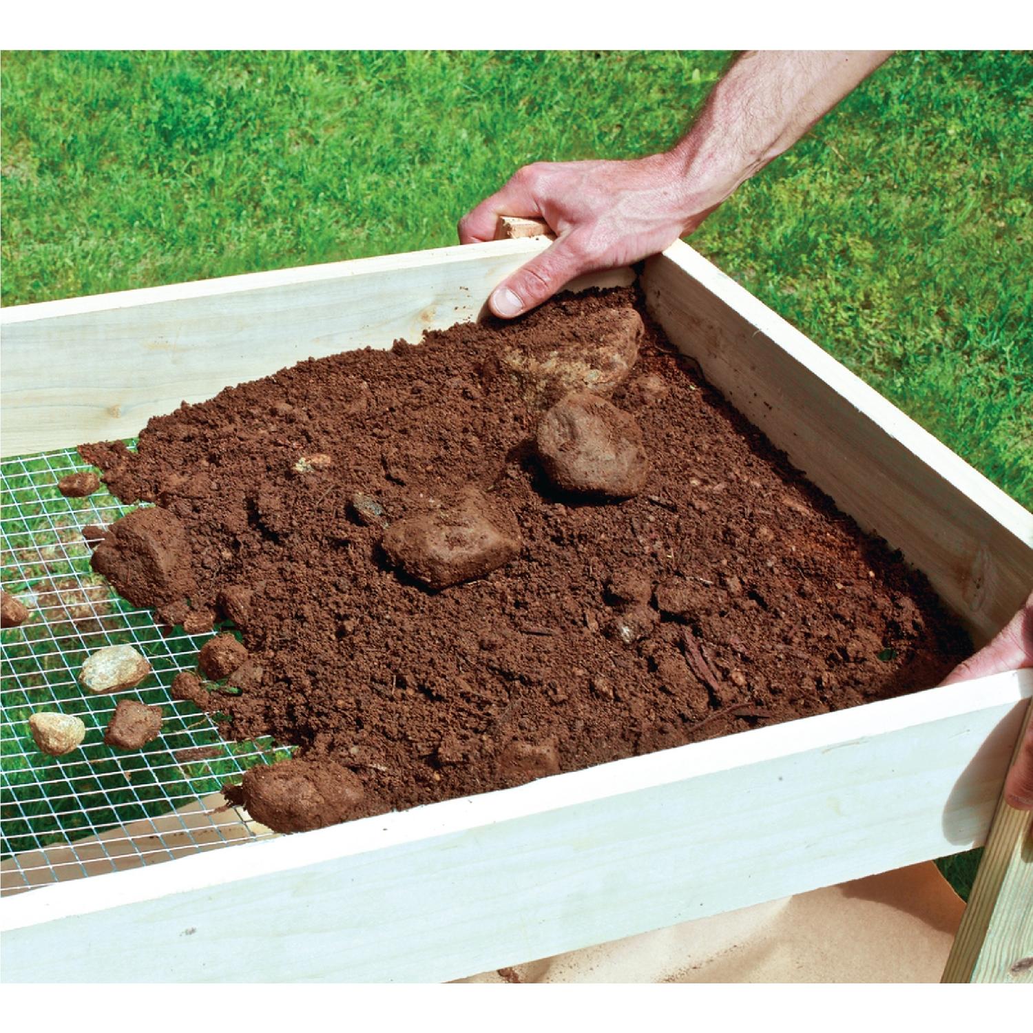 Garden Craft 24 in. H X 5 ft. L Galvanized Steel Hardware Cloth 1/2 in.