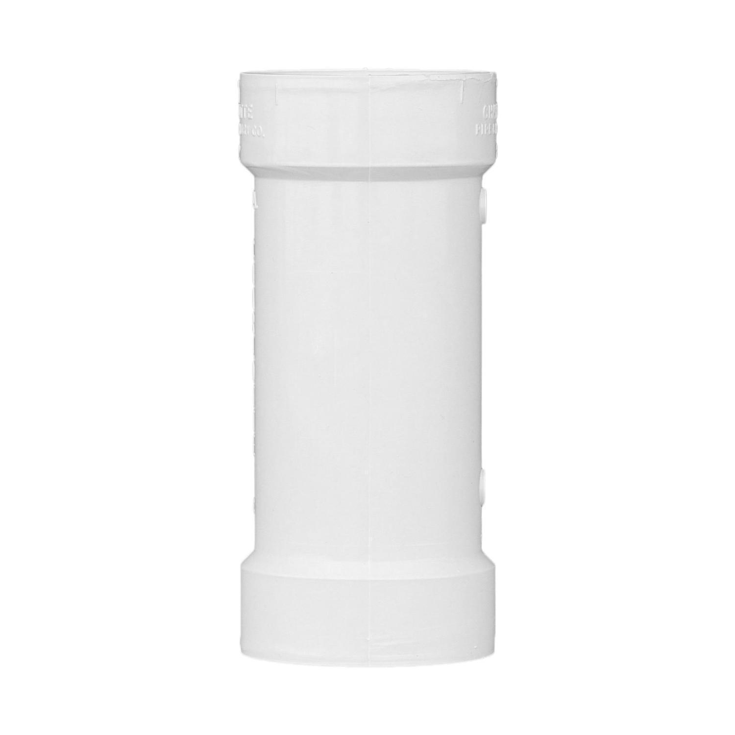 Charlotte Pipe Schedule 40 1-1/2 in. Hub X 2 in. D Hub PVC Reducing Wye 1 pk