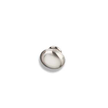 1-3/16" Diameter Mushroom Cabinet Knob Satin Nickel