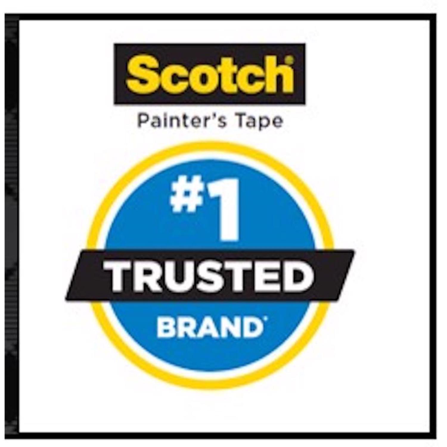 Scotch 1.41 in. W X 60 yd L Purple Medium Strength Painter's Tape 1 pk