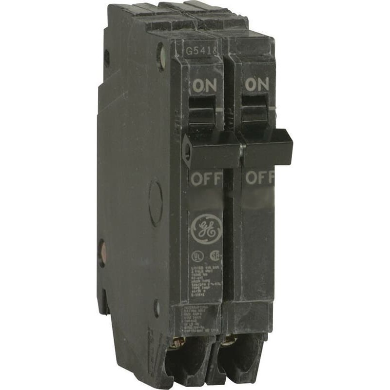 GE Q-Line 50 amps Standard 2-Pole Circuit Breaker