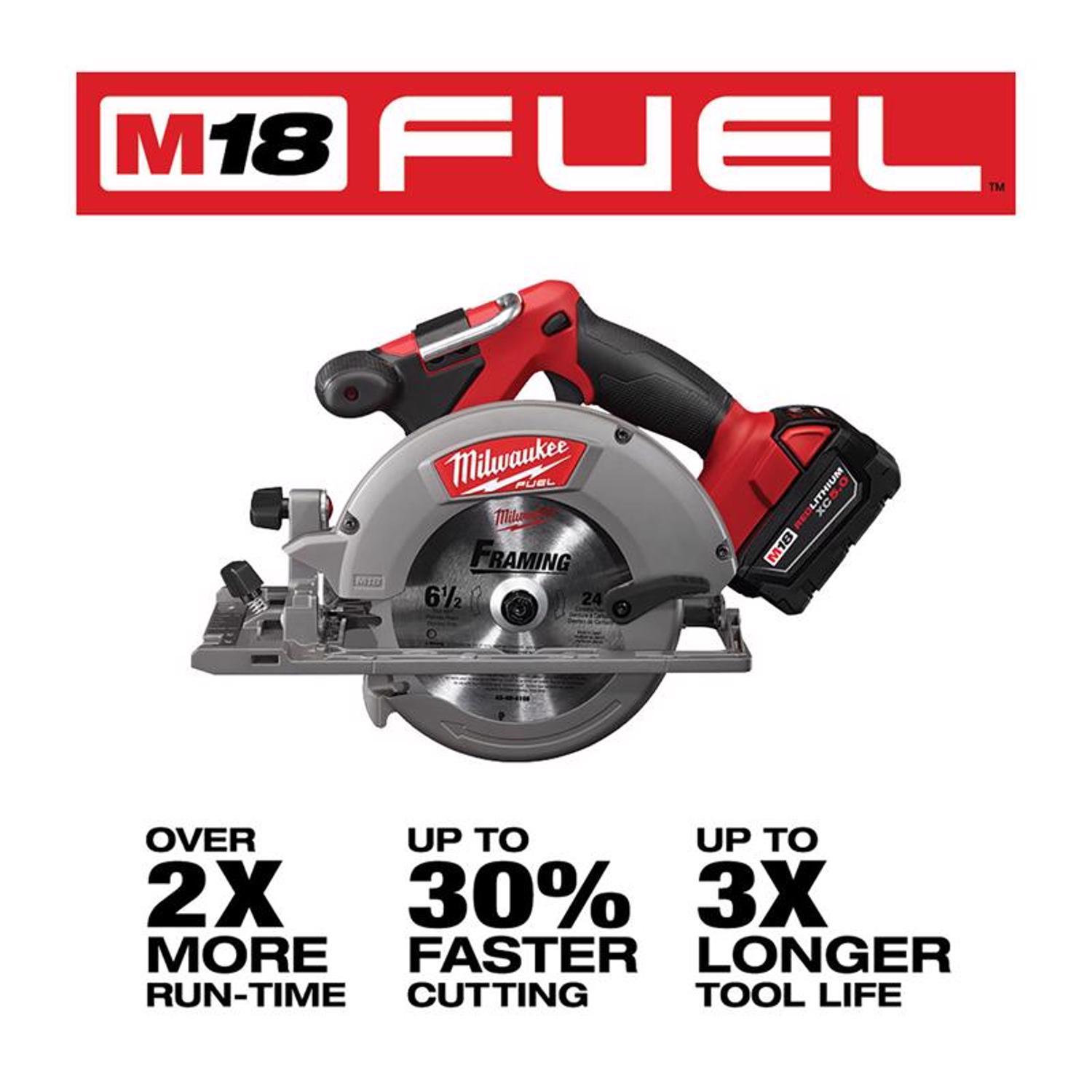 Milwaukee M18 FUEL 6-1/2 in. Cordless Brushless Circular Saw Tool Only