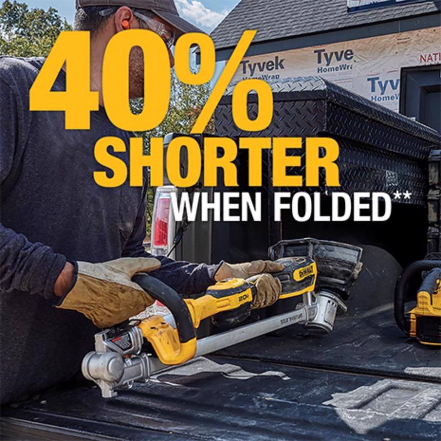 DeWalt 20V MAX DCST922P1 14 in. 20 V Battery String Trimmer Kit (Battery & Charger)