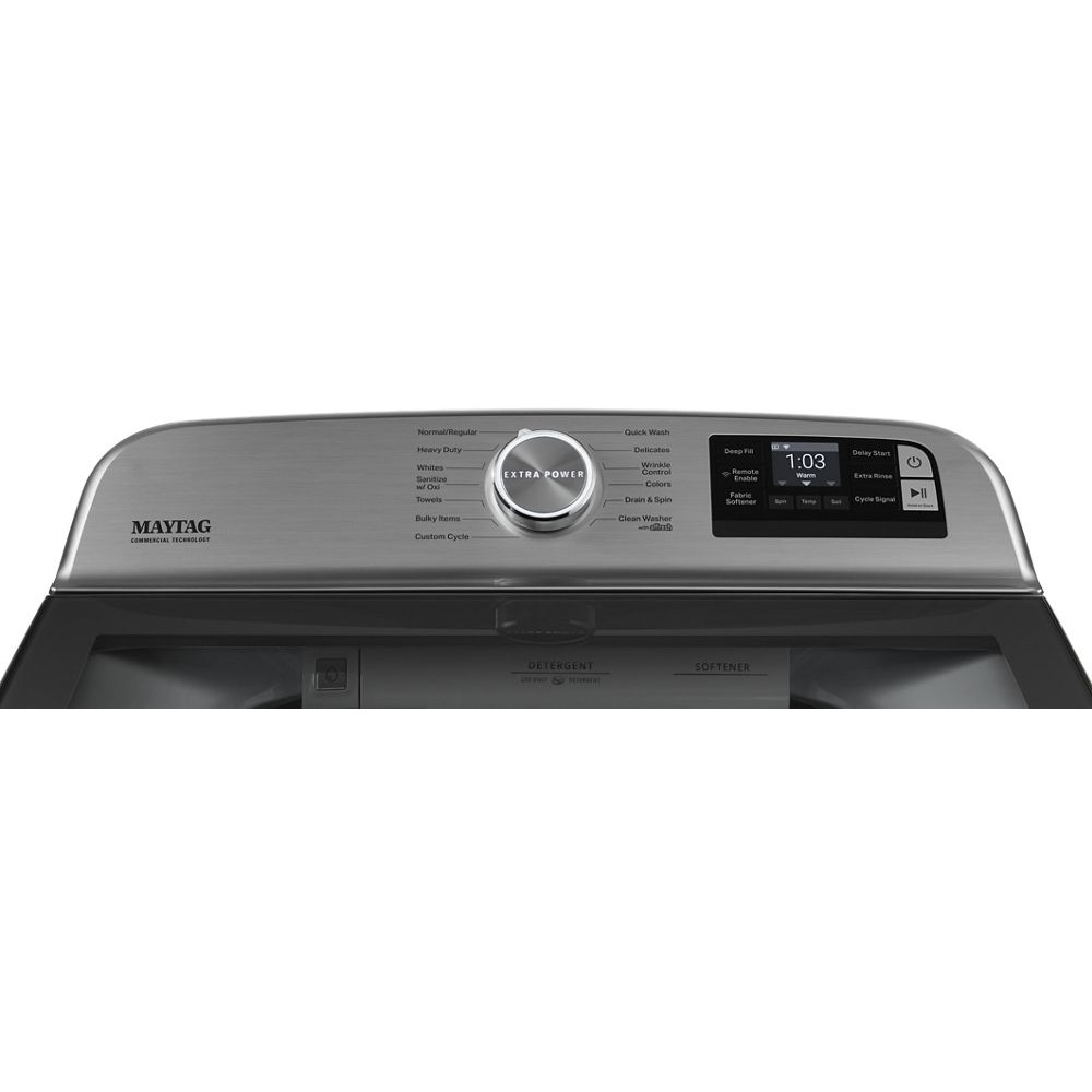 Maytag Smart Top Load Washer with Extra Power - 5.2 cu. ft.