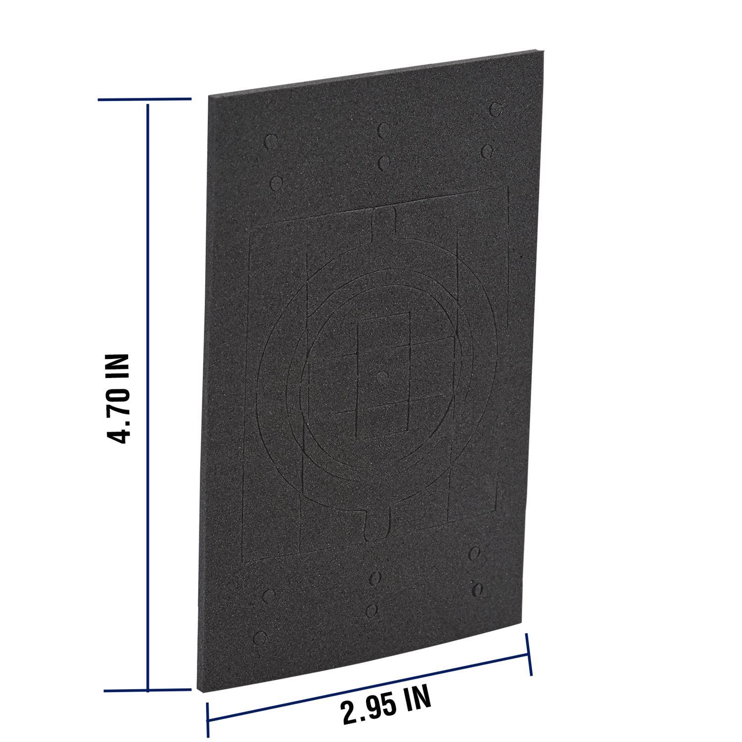 Sigma Engineered Solutions Rectangle Crosslinked Foam 1 gang Replacement Gasket