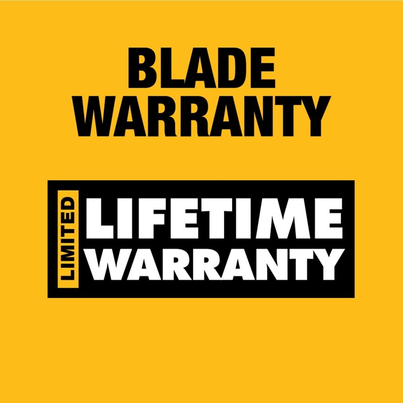 DeWalt Carbide Edge Steel Heavy Duty Utility Blade 2-1/2 in. L 5 pc