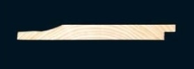 1 in. x 6 in. x 16 ft. #105 Pine Siding D - Grade