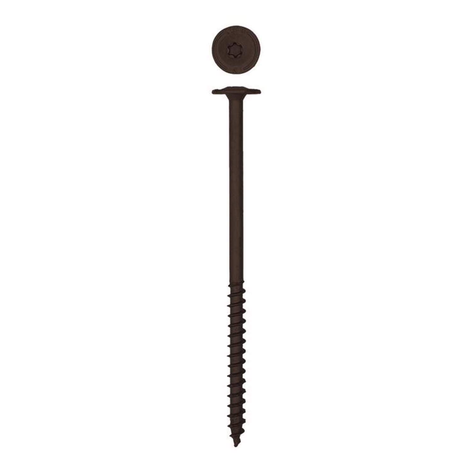 SPAX PowerLags 1/4 in. X 5 in. L Washer High Corrosion Resistant Carbon Steel Lag Screw 1 Pack