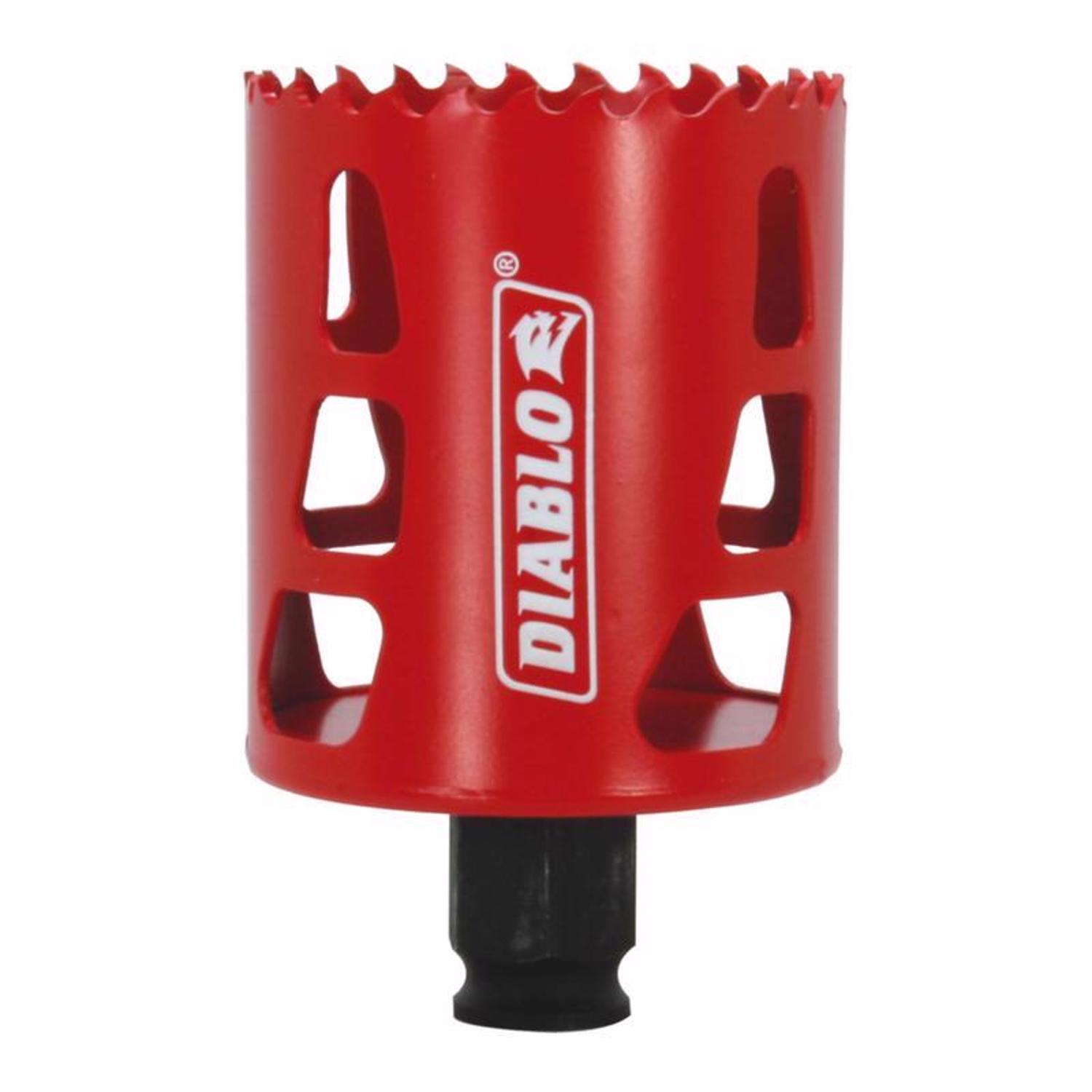 Diablo Snap-Lock Plus 2-1/4 in. Bi-Metal 2-3/8 in. L Hole Saw Arbor Included