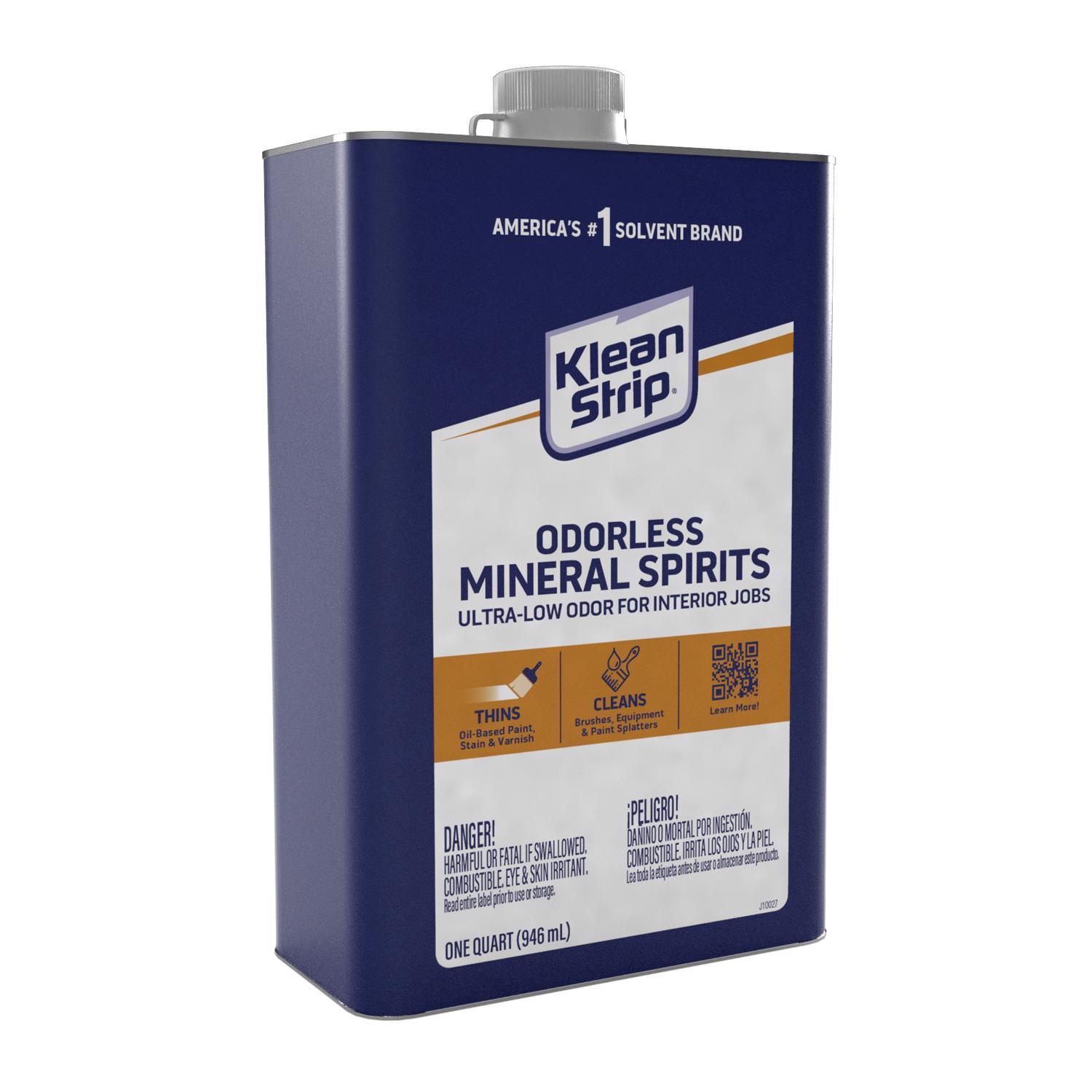 Klean Strip Mineral Spirits Paint Thinner 1 qt