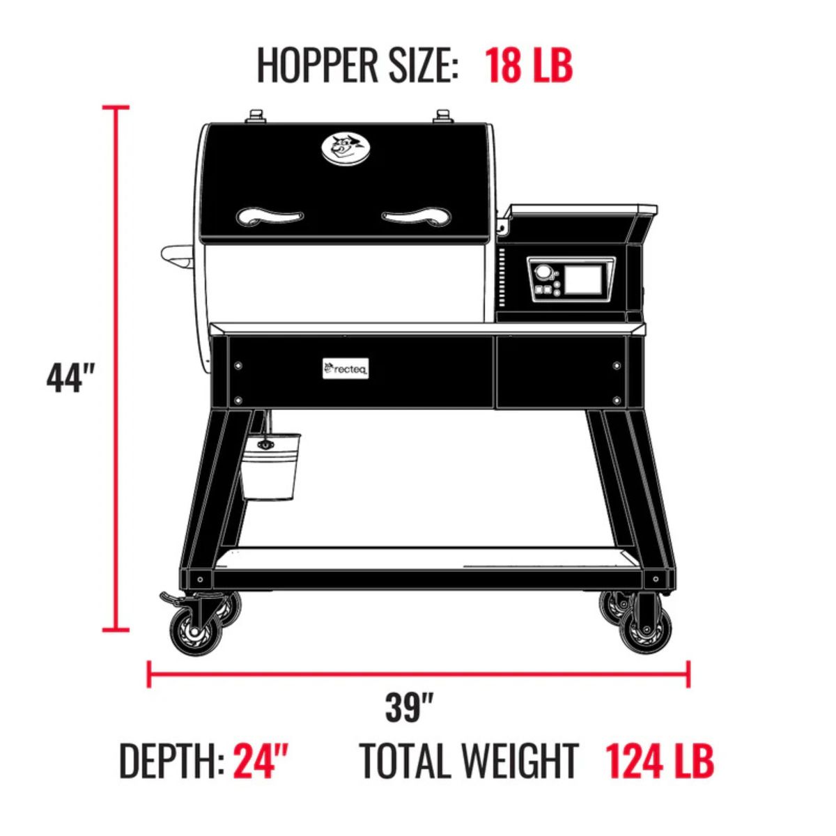 Recteq Patio Legend RT-600PL