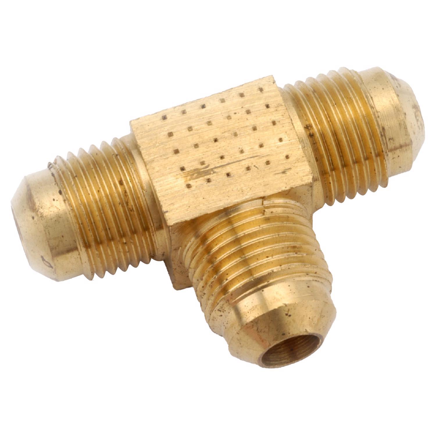 Anderson Metals 5/8 in. Flare 5/8 in. D Flare Brass Tee